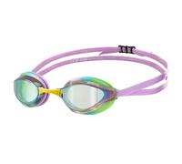 Arena Occhialini da nuoto Python Mirror – lenti specchiate antiappannamento – Verde/Viola/Verde