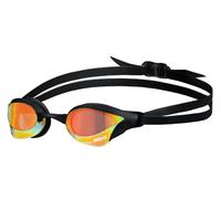 Occhiali da nuoto Arena Cobra Core Swipe Mirror giallo rame/nero