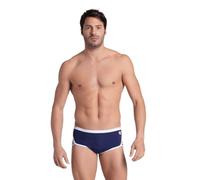 ARENA Pantaloncini da Uomo Performance Icons Solid a Vita Bassa, Bianco/Blu Navy, 42