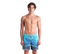 Arena Swimwear Boxer Mare da Uomo Water Prints 41,5 cm Blu M