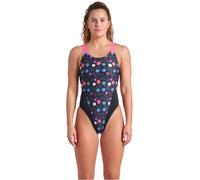 Arena Performance Funny Prints Tech Back Costume Nero/Rosa Shock XXS