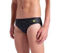 Arena performance monogram swim briefs black l - uk36