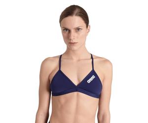 Arena Performance Team Solid - Costume da Bagno da Donna, ad Asciugatura Rapida, in Tessuto Arena Maxfit Eco-Fabric con Massima Resistenza al Cloro e ai sali, Protezione UV UPF 50+