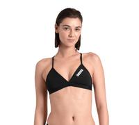 arena Performance Team Solid Top Bikini da Donna Sportivo per Pis 40 Black-white