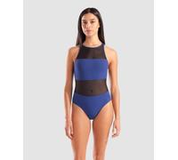 Costume da bagno a vento con pannelli in rete arena da donna