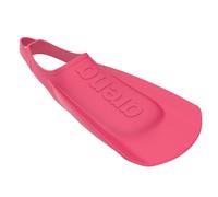 Arena Pinne unisex per adulti, comode e leggere, per allenamento di nuoto, per uomini e donne, in silicone, a lama corta, design con tacco aperto, rosa, 40,5-42