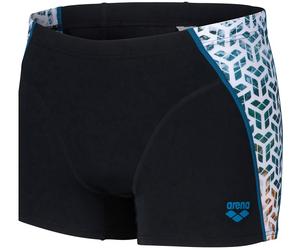 Arena planet water swim shorts black/white multi m - uk34