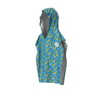 ARENA poncho in spugna stampata Kids