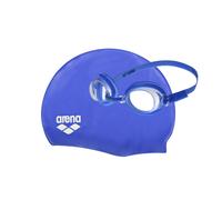 Arena Pool Set Boy Cuffia e Occhialini da nuoto per bambino mare piscina blue