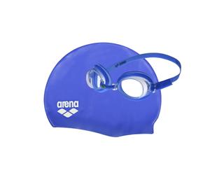 Arena Pool Set Boy Cuffia e Occhialini da nuoto per bambino mare piscina blue