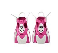 Arena Powerfin Fit, Pinna Unisex Adulto, Bianco (White/Pink), L