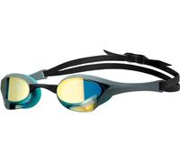 arena Cobra Ultra Swipe Mirror Occhialini Nuoto da Gara Unisex Adulto, Occhialini Piscina con Lenti a Specchio Curve, Anti-Appannamento, Protezione UV, 5 Ponti Nasali Intercambiabili