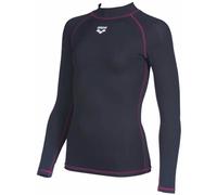 Arena Rash Jr - maglia a compressione - ragazza Grey/Pink 10-11A