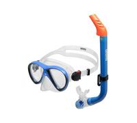 arena Set Maschera e Boccaglio Bambini, Maschera Snorkeling, Maschera Mare, Boccaglio Snorkeling Bambina con Tecnologia Anti-Infiltrazione, Tubo Flessibile con Valvola Spurgo, Silicone Ipoallergenico