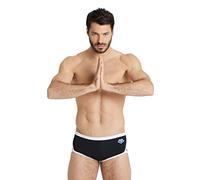 Arena Men's Icons Swim Low Waist Short Solid, Pantaloncino Uomo, Black-White, 50