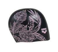 ARENA Sirene Cuffia da Nuoto, in Silicone, per Donna, Nero