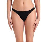 ARENA Women's Team Swim Bottom Solid, Slip Donna, Black-white, 48