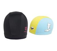 Arena Smartcap, Cuffia Donna, Nero, Taglia Unica & Friends Kids Polyester Cap, Swim Caps Unisex Bambino, Blue, Tu