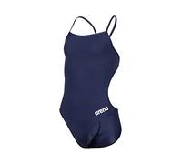 ARENA Solid Challenge Team Junior Costume Intero Bambina, Costume da Bagno Sportivo ad Asciugatura Rapida, Tessuto MaxLife Eco con Massima Resistenza al Cloro e Protezione UV UPF 50+