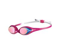 ARENA Spider Junior Mirror Occhialini Nuoto Anti-Appannamento Bambini, Occhialini Piscina con Lenti Specchiate, Protezione UV, Ponte Nasale Autoregolante, Guarnizioni in Silicone Ipoallergenico