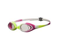 Occhialini Arena Spider Junior lime fucsia lenti trasparenti