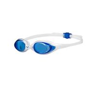 Occhialini Arena Spider trasparente con lenti blu