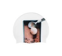 arena HD - Cuffia da nuoto unisex in silicone per adulti, allenamento e corsa, 100% silicone, senza pieghe, gelato