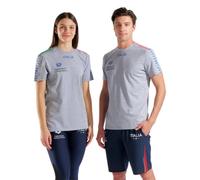 Arena T-shirt Unisex Italia FIN Grey