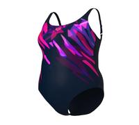 ARENA Talea U Back Plus Costume da bagno da donna con spalline sottili regolabili, Blu, 50 Große Größen