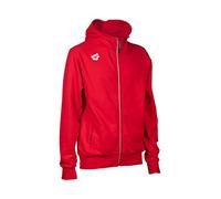 Arena Team-Giacca con Cappuccio Unisex Panel Felpa, Rosso, XL Uomo
