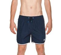 Arena Team Stripe Short Mare Sportivi, Uomo, Blu (Navy/White/Navy), L