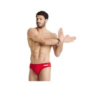 Arena Swimwear – Slip Uomo – Team Solid – Rosso-Bianco 46