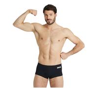 Arena Swimwear Shorts da bagno Solid Team Uomo, MaxLife Eco, asciugatura rapida, UPF 50+ Nero-Bianco 44