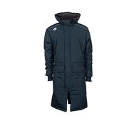 arena Team Unisex Solid Parka, Nero, L Uomo