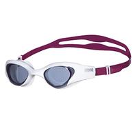 Occhialini Arena The One lilla bianco con lenti sfumate grigio donna