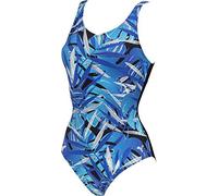 ARENA Tina Wing Back Costume da Bagno da Donna Nero 50