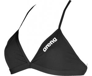 Arena top con schiena a fascia solido nero/bianco 38