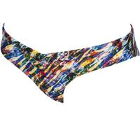 Arena Unique Brief Black/Multi XS - Costume da bagno slip per adulti