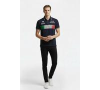 Arena Unisex Fin Poloshirt Solid Navy Len Taglia: XL | Camicie Business Outlet | Unisex | Blu