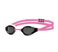 ARENA Unisex - Occhiali da nuoto per adulti da competizione Python, Smoke-White-Fucsia, taglia unica