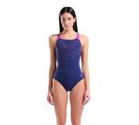 Arena W Arena Graphic Swimsuit Swim PRO Back Intero Donna (Pacco da 1)