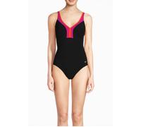 Arena W Renee Wing Back One Piece C-cup Black-rose Violet-mango Taglia: 38 | Outlet | Donna | Nero