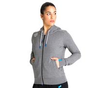 Arena W Te Hooded F/Z Jacket Jacket, Donna, dark grey melange, XS