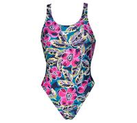 Arena W Tropical Sketch Swim Tech One Piece Green Multi Taglia: 30 | Costumi Interi Outlet | Donna | Verde