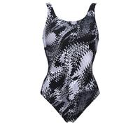Arena W Zora U Back One Piece D-cup Black Multi Taglia: 44 | Costumi da bagno Outlet | Donna | Nero
