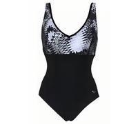 Arena W Zora Wing Back One Piece C-cup Black Multi-black Taglia: 40 | Costumi Interi Outlet | Donna | Nero