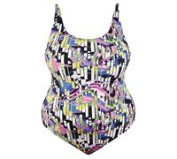 Arena Women's Bodylift Swimsuit Carolina U Bac Black Multi Taglia: 2X | Costumi da bagno Outlet | Donna | Nero