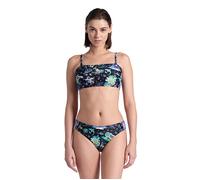 Arena Women's Fun Planet Bikini Bandeau Black Multi Taglia: S | Bikini Outlet | Donna | Nero