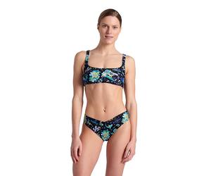 Arena Women's Fun Planet Bikini Bralette Black-multi Taglia: S | Bikini Outlet | Donna | Nero