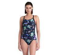 Arena Women's Fun Planet Swimsuit Super Black Multi Black Taglia: 42 | Costumi Interi Outlet | Donna | Nero